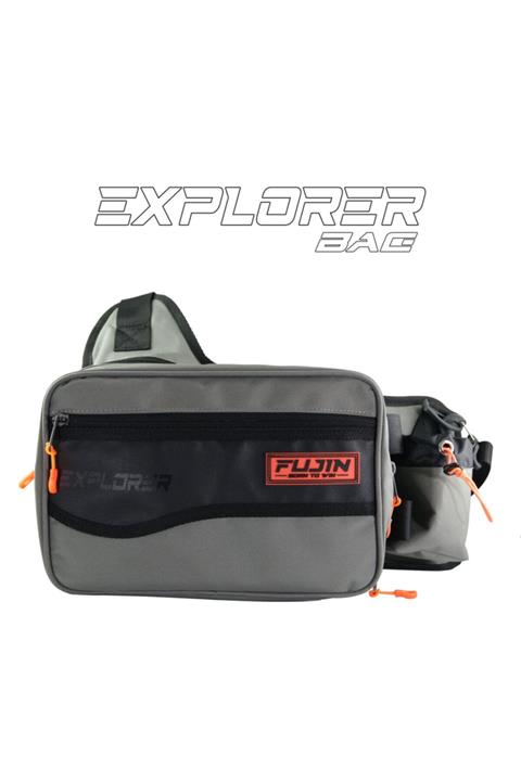 Fujin Black Camo Bag - Balıkçı Sırt Çantası