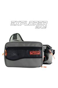 Fujin Black Camo Bag - Balıkçı Sırt Çantası