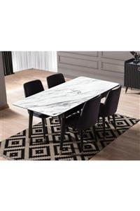 TasarıMarketi Yapışkanlı Folyo Mermer Desenli Parlak Masa Tezgah Tezgaharası Kaplama 80x120cm