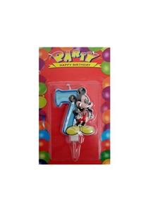 Festivall Party Shopping 7 Yaş Mickey Mouse Rakam Mum 022-2