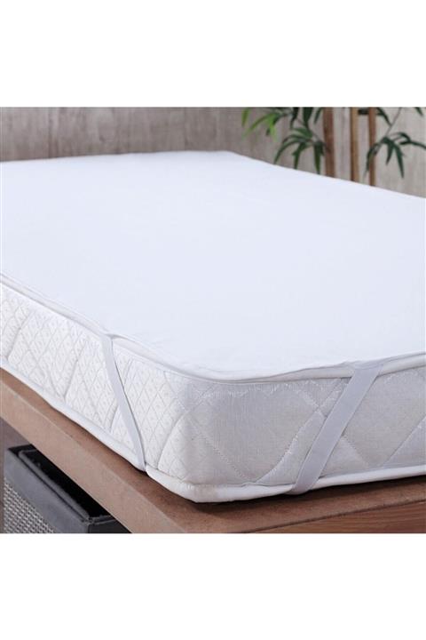 MRCHOME'S Mrc Home’s Pamuklu Dört Kenar Lastikli Sıvı Geçirmez Yatak Koruyucu Alez 70x140-100x200-160x200