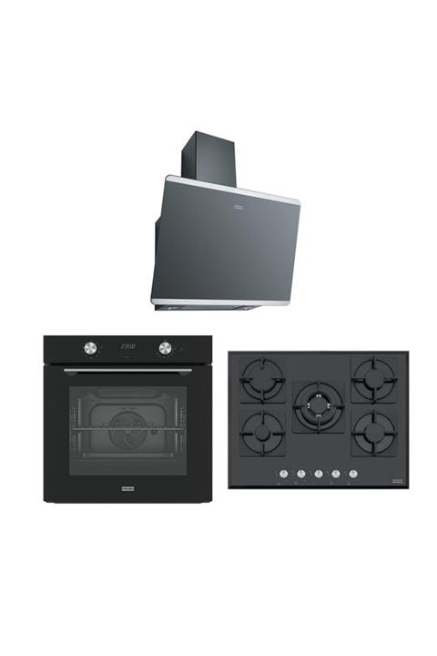 Franke Ankastre Set (fpj 615 Bk Ss Davlumbaz - Fhns 705 Bk Ocak - Fma 86 Bk Fırın)