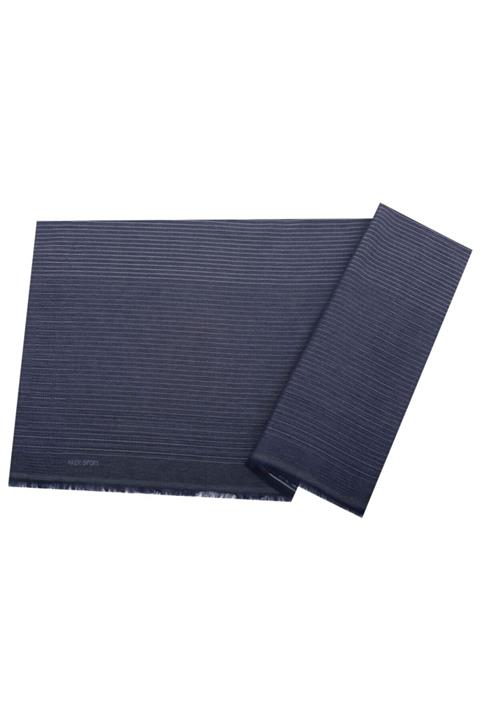 Aker Simli Çizgili Şal