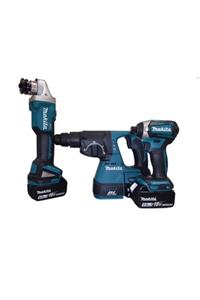 Makita Dlx3070tx 5.0ah Akülü 3'lü Set