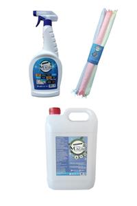 Cleaning Magic Sihirli Temizlik Yağ + Leke Sökücü 5lt 750ml+ Mikrofiber Bez 3lü