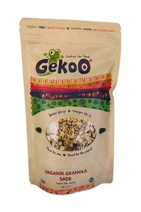 Gekoo Organik Sade Granola 340 gr