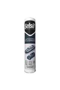 Selsil Gri Pu Mastik Ve Yapıştırıcı Çelik Silikon 280 ml