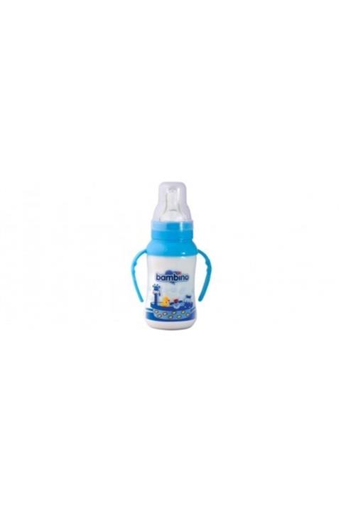 Bambino Biberon Ayıcıklı Kavranabilir 150 Ml - Mavi