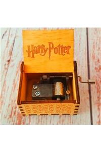 Hediye Deposu Harry Potter Ahşap Müzik Kutusu El Yapımı - Music Box