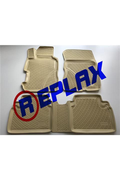 REPLAX Civic Paspas Fd6 2007-2012 Uyumlu Arası Bej 3d Havuzlu Paspas