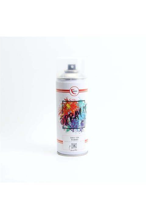 Tezza Bianca Sas 106 / Pembe Sır Altı Çini & Porselen & Seramik Spray Boya