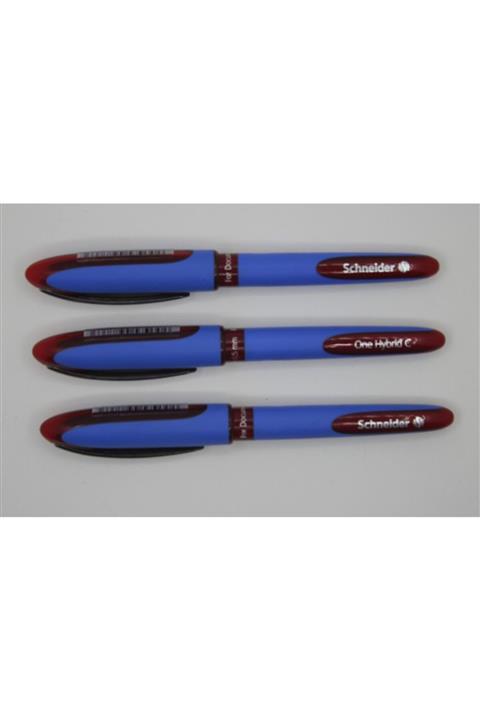 SCHNEIDER One Hybrıd 05 Roller Kalem Kırmızı (3adet)