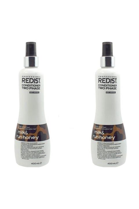 Redist Çift Fazlı Milk & Honey Fön Suyu 2x400 ml