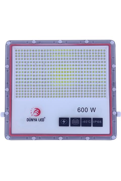 DÜNYA LED 600W SLIM KASA LED PROJEKTÖR 3000K