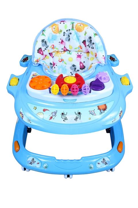 UniCare Müzikli Stoplu Oyuncaklı Bebek Yürüteç Örümcek