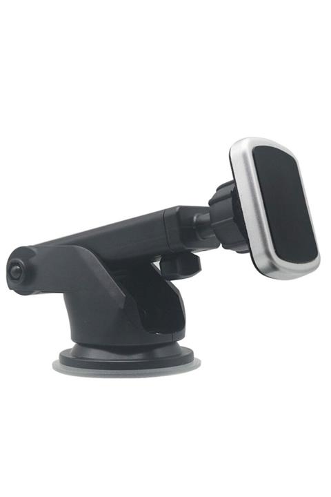 LaVinyak Araç Içi Mıknatıslı Vantuzlu Ayarlanabilir Stand Telefon Tutucu
