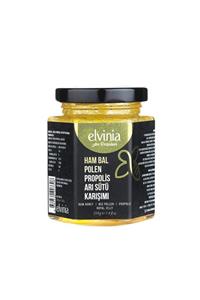 Elvinia Ham Bal - Polen - Propolis - Arı Sütü (YETİŞKİN) Karışımı 210 gr