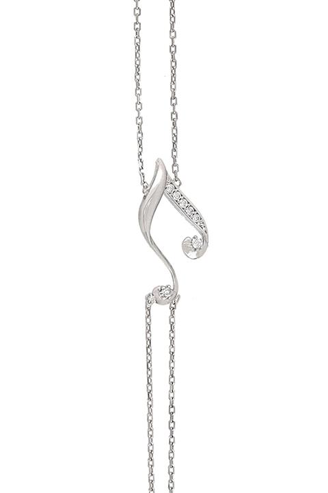 Argentum Concept Kadın 925 Ayar Gümüş Notalı Şahmeran B021001