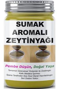 SPANA Ev Yapımı Katkısız Sumak Aromalı Zeytin Yağı  500 ml