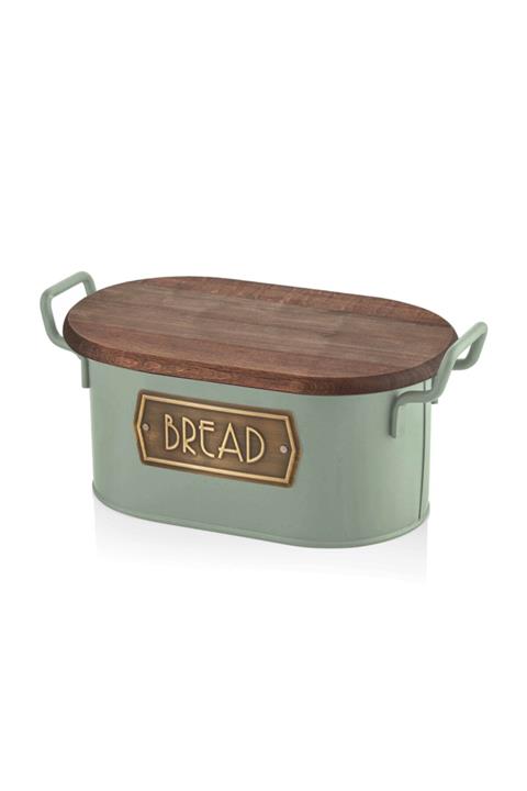 The Mia Ekmek Saklama Kabı - Yeşili