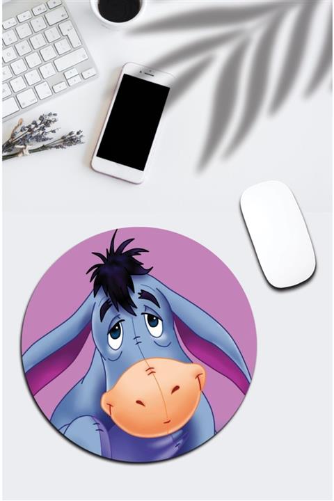 pixolog Eeyore Yuvarlak Mouse Pad 1645