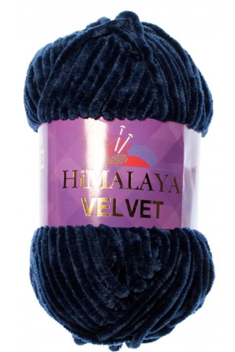 Himalaya Velvet Kadife Ip 90021 Lacivert