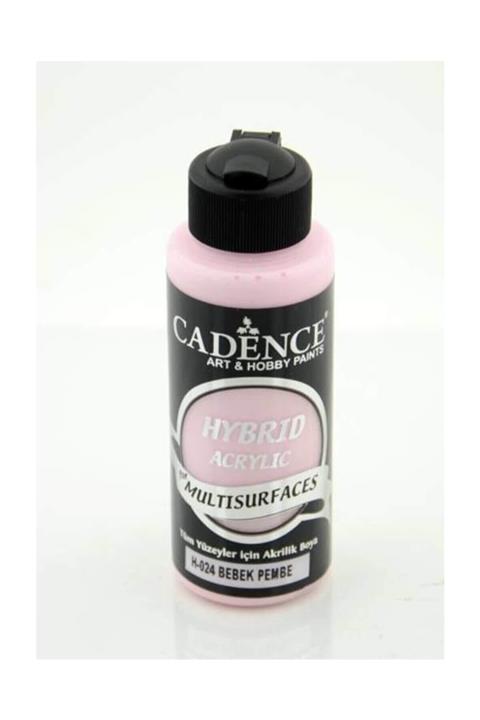 Cadence Hybrid Multisurface Akrilik Boya 120 ml. H-024 Bebek Pembe