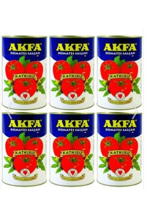 Akfa Domates Salçası 4300gr X6 Adet