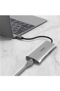 WIWU Macbook 13.3 Inç New Pro Uyumlu 6 In 1 Type-c Çoklayıcı