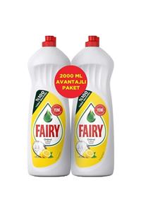 Fairy 1000 ml X 2 Sıvı Bulaşık Deterjanı Fırsat Paket