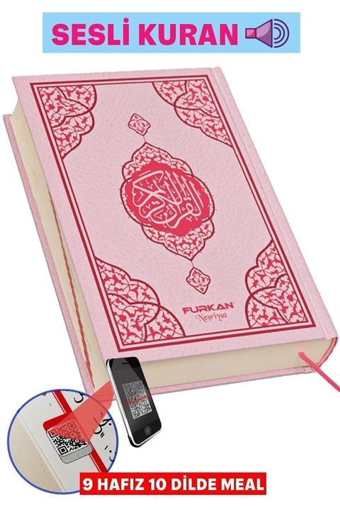 Furkan Neşriyat Kuranı Kerim Orta Boy Pembe