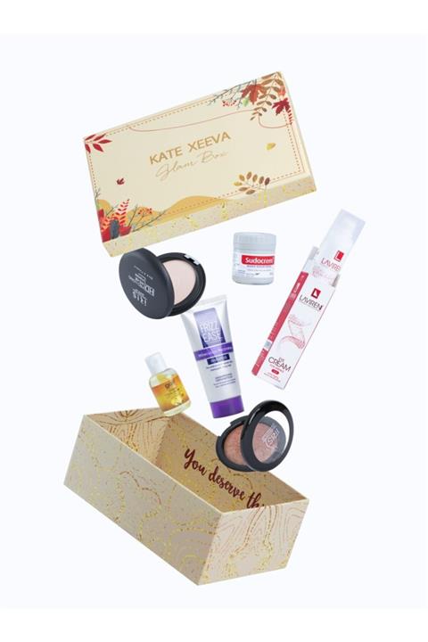 Glambox Kate Xeeva Kate Xeeva Glambox- Özel Seri Kozmetik Kutusu