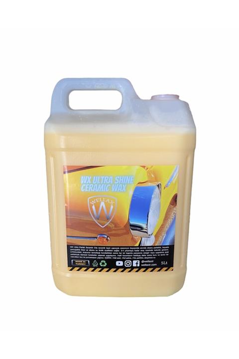WELLAX Wx Ultra Shine Seramik Bazlı Hızlı Cila 5lt