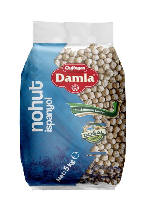 Damla Ispanyol Nohut 5 Kg