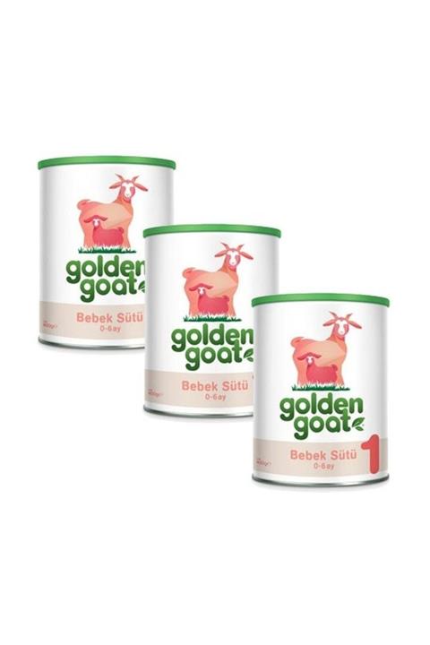 Golden Goat 1 Keçi Sütü Bazlı Bebek Sütü 3'lü Paket