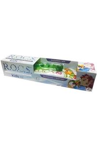 R.O.C.S. Çocuk Diş Fırçası  ve Florürsüz Diş Macunu Seti  Kırmızı 1x45 gr