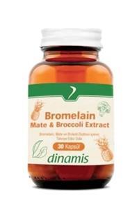 DİNAMİS Bromelain Mate &b Roccoli Extract 30 Kapsül