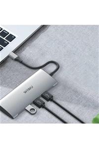 Apple Macbook 13.3 Inç Pro Retina Uyumlu 7in1 Premium Type-c Çoklayıcı