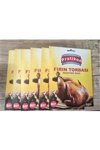 Pratikon Fırın Torbası 6 Paket 8'li 25x38 Cm