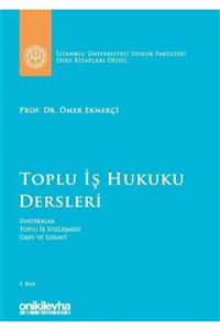 On İki Levha Yayıncılık Toplu Iş Hukuku Dersleri - Mavi Kapak