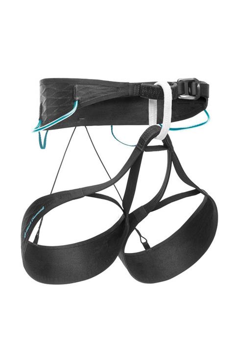 BLACK DİAMOND Black Dıamond Aırnet Harness - Women's Outdoor Emniyet Kemeri Siyah-mavi