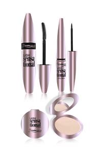 LİZAGOLD Rimel Eyeliner Ve Aydınlatıcı Seti