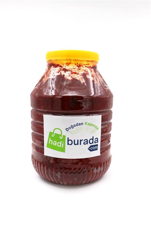 hadiburada Doğal Ev Yapımı Acı Biber Salçası Net 5 Kg.