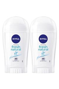 Nivea Fresh Natural Kadın Deodorant Stick 40 ml  2'Li