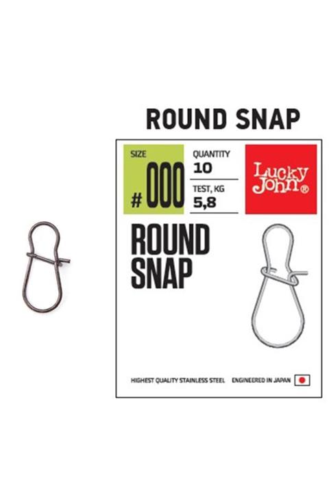 LUCKY JOHN Klips 5113 Round Snap 3