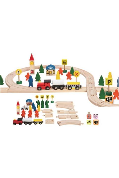 inkwell Ahşap Tren Yolu