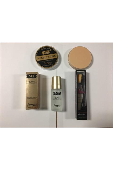 MT Make Up Cover Porselen Fondöten Kapatıcı 90ml (212) Set