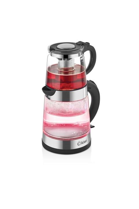 Kiwi Ktm2908 Exclusive Cam Işıklı Çay Makinesi