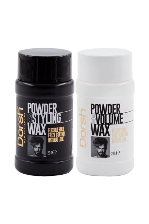 Dorsh Saç Şekillendirici Pudra Wax 2'li Paket Styling + Volume