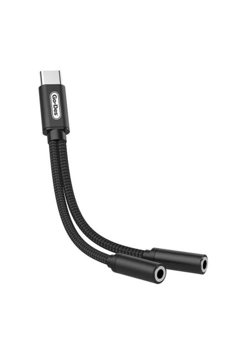 GoDes Dönüştürücü Gd-uc037 Type-c To Double 3.5mm